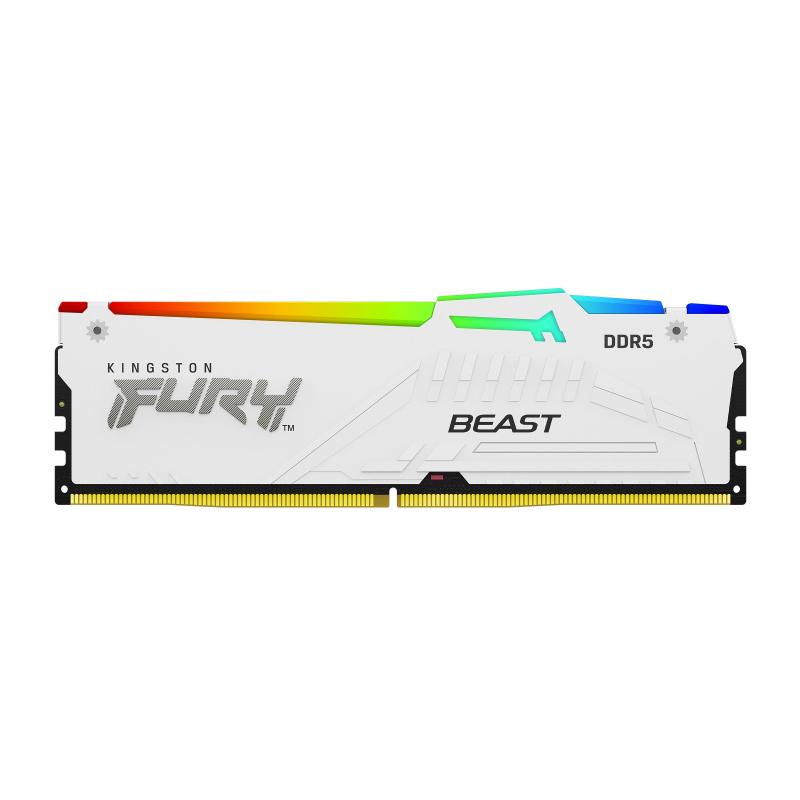 メモリー KINGSTON FURY DDR5 32GB cl30 6000mhz Kingston Fury Beast Black RGB XMP 32GB 6000MT/s DDR5 CL30