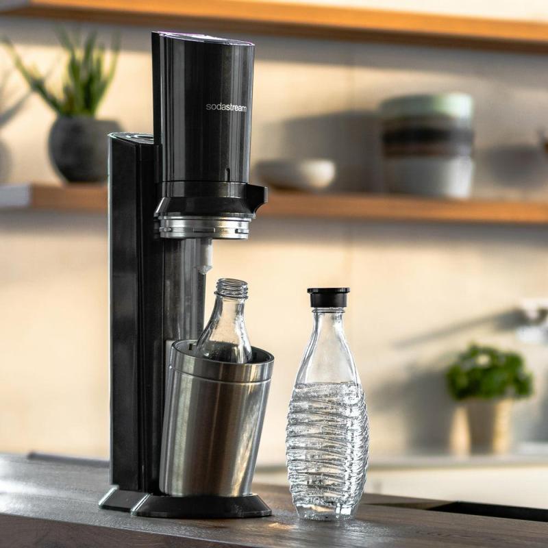 SodaStream CRYSTAL 3.0 Edelstahl schwarz - Bild 2 von 5