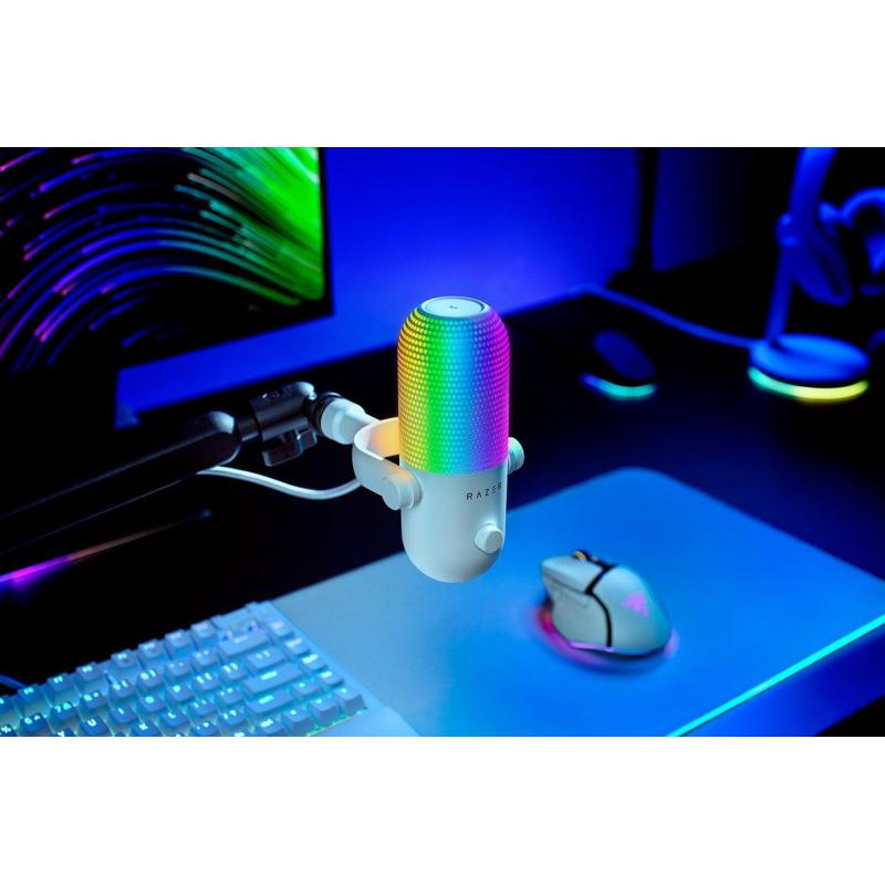 Razer Seiren V3 Chroma White Microphone for PC