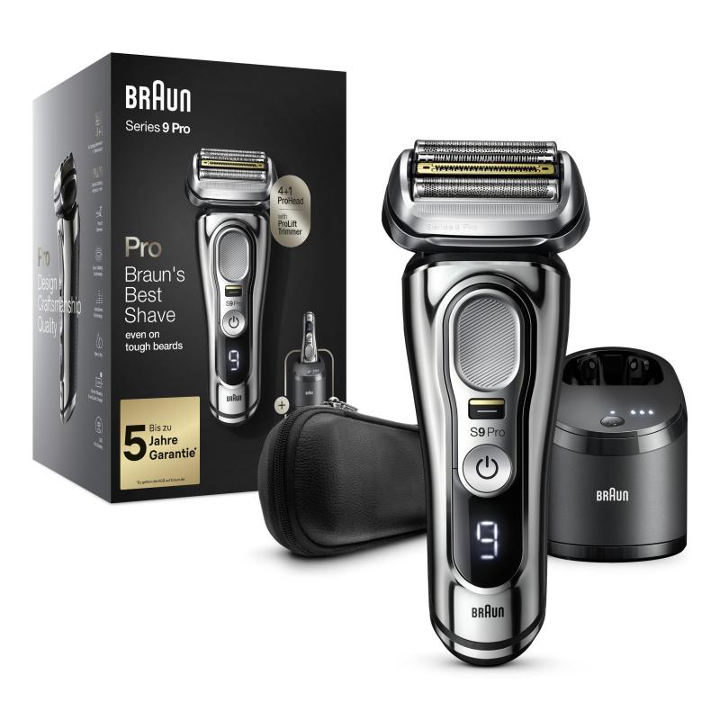 Braun Series 9 9486cc Rasoio Trimmer Cromo