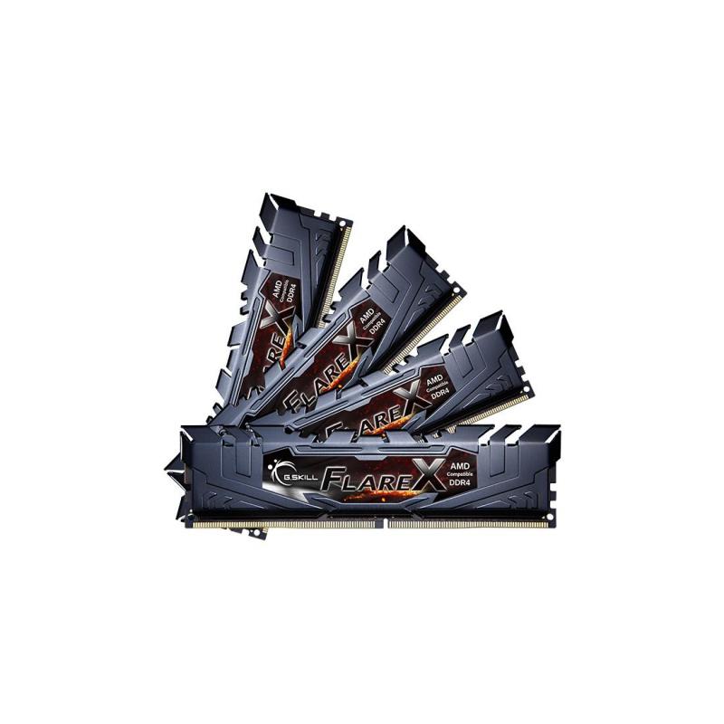 G.Skill Flare X (for AMD) F4-3200C16Q-32GFX memory module 32