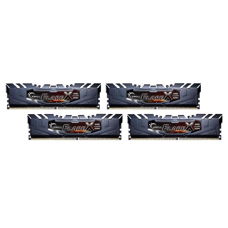 G.Skill Flare X (for AMD) F4-3200C16Q-32GFX memory module 32