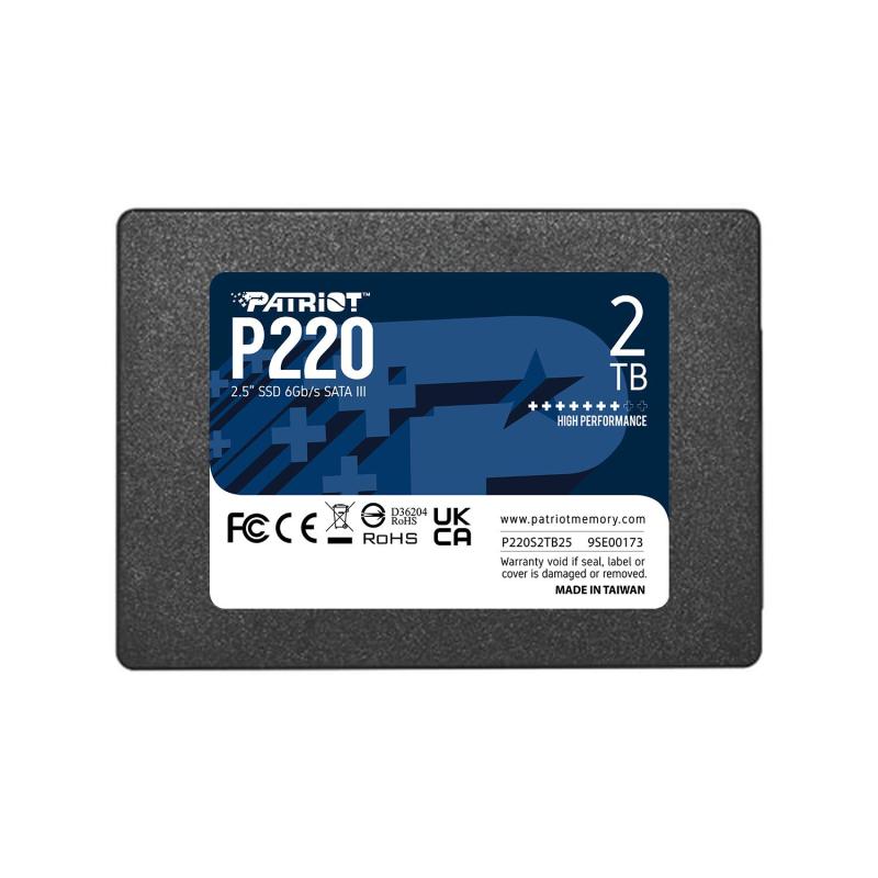 Patriot Memory P220 2TB 2.5"" 2000 GB Serial ATA III