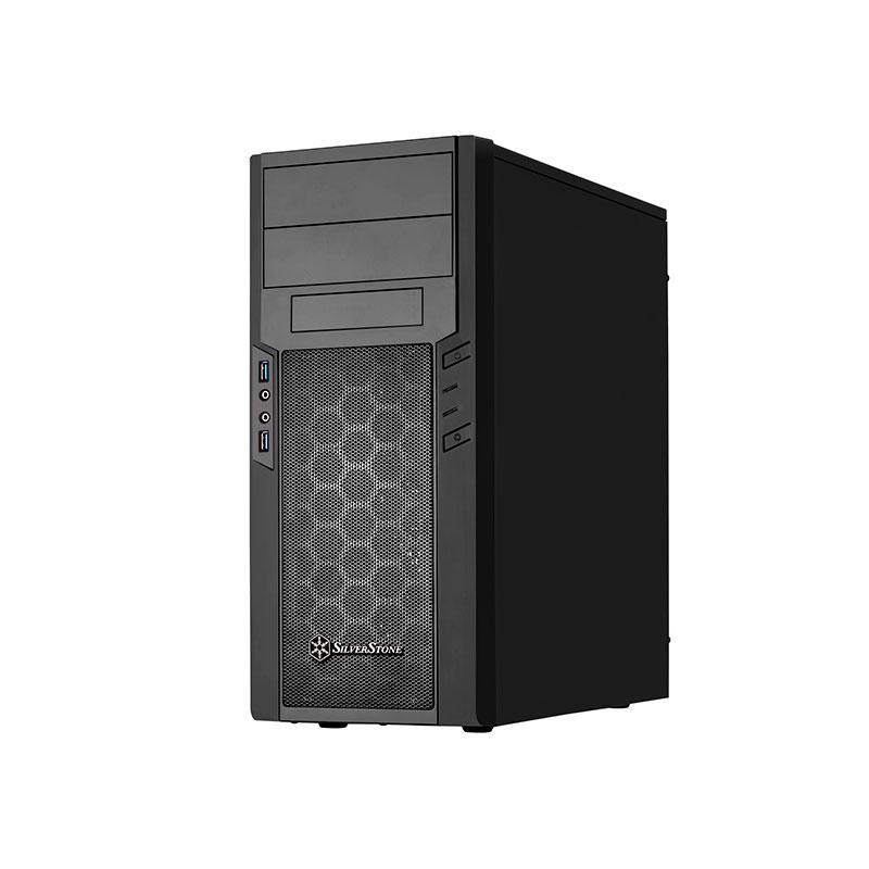 Silverstone PS13 Mini Tower Black
